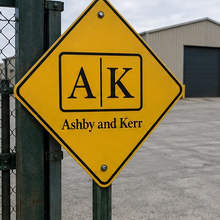 Customized road signs for contractors and utilities