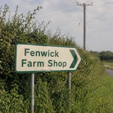 Road signs with logo printing
